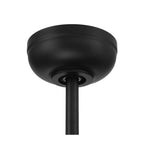Craftmade VIA72FBSB3 Flat Black,Satin Brass Viva 72'' 3-blade Ceiling Fan In Flat Black/satin Brass W/ Flat Black Fabric Texture Abs Blades; Light Kit Included (optional) Image 4