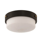 Craftmade X3212-FB Flat Black Oak Street 2 Light 12'' Flushmount In Flat Black Image 3