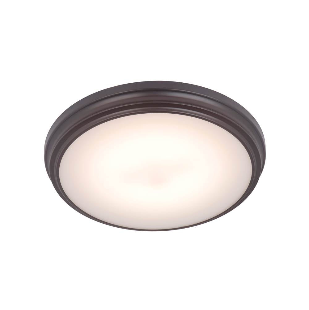 Craftmade  X66 Series 1 Light 11'' Led Flushmount In Brushed Polished Nickel