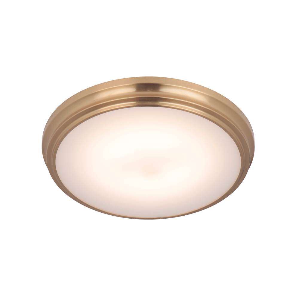 Craftmade  X66 Series 1 Light 11'' Led Flushmount In Brushed Polished Nickel