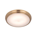 Craftmade  X66 Series 1 Light 11'' Led Flushmount In Brushed Polished Nickel