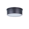 Craftmade X6709-FB-LED Flat Black Fenn 1 Light 9'' Led Flushmount In Flat Black Image 1