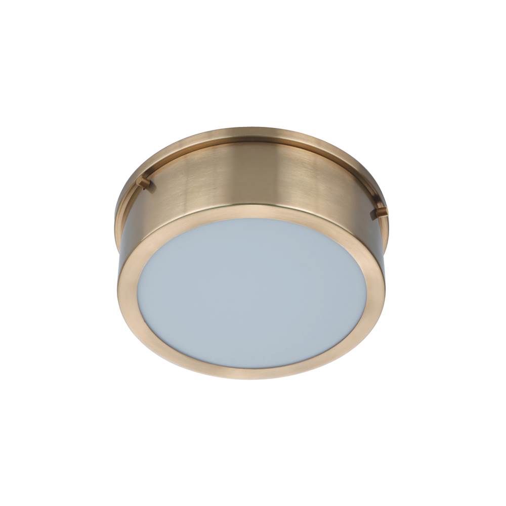 Craftmade Fenn 1 Light 9'' Led Flushmount In Brushed Polished Nickel