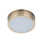 Craftmade Fenn 1 Light 11'' Led Flushmount In Flat Black