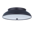 Craftmade X6813-FB-LED Flat Black Soul 1 Light 12.5'' Led Flushmount In Flat Black Image 1