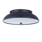Craftmade X6813-FB-LED Flat Black Soul 1 Light 12.5'' Led Flushmount In Flat Black Image 1