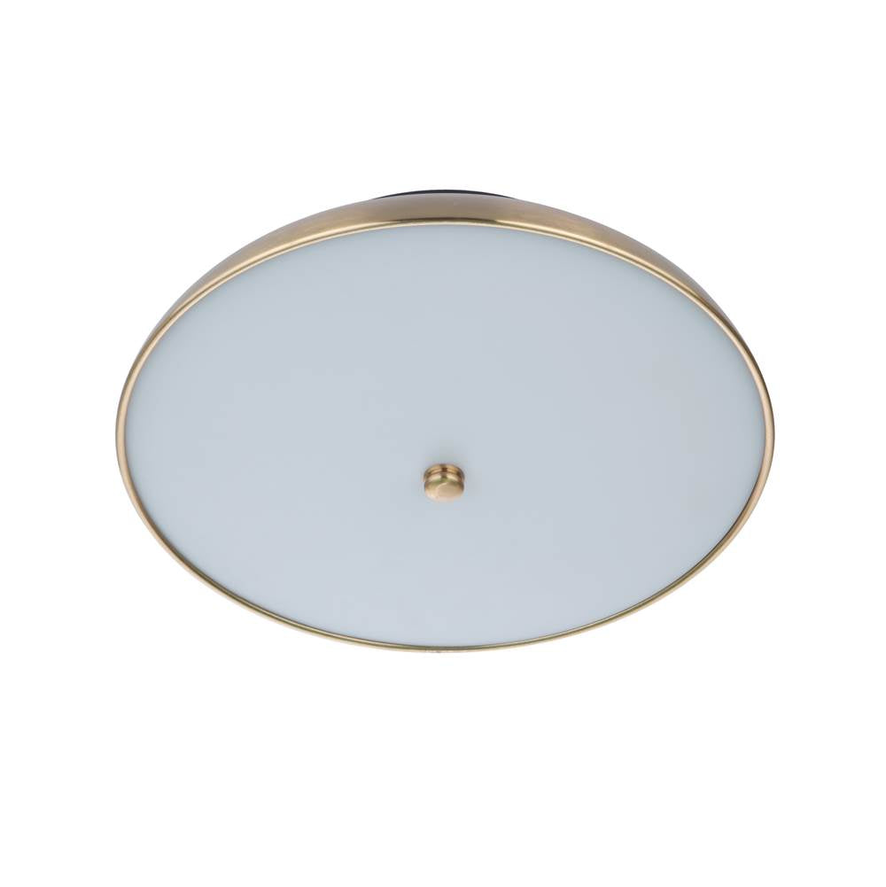 Craftmade Soul 1 Light 12.5'' Led Flushmount In Flat Black
