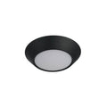 Craftmade  Slim Line 4'' (5.9'' Overall) 1 Light Led Flush In Flat Black; 5cct Selectable 2700-5000k