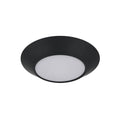 Craftmade X9306-FB-LED-5CCT Flat Black Slim Line 6'' (7.5'' Overall) 1 Light Led Flush In Flat Black; 5cct Selectable 2700-5000k Image 1