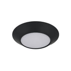 Craftmade X9306-FB-LED-5CCT Flat Black Slim Line 6'' (7.5'' Overall) 1 Light Led Flush In Flat Black; 5cct Selectable 2700-5000k Image 1