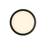 Craftmade Slim Line Ii 9'' Led Pancake Flushmount In Flat Black, 5cct Selectable 2700-5000k