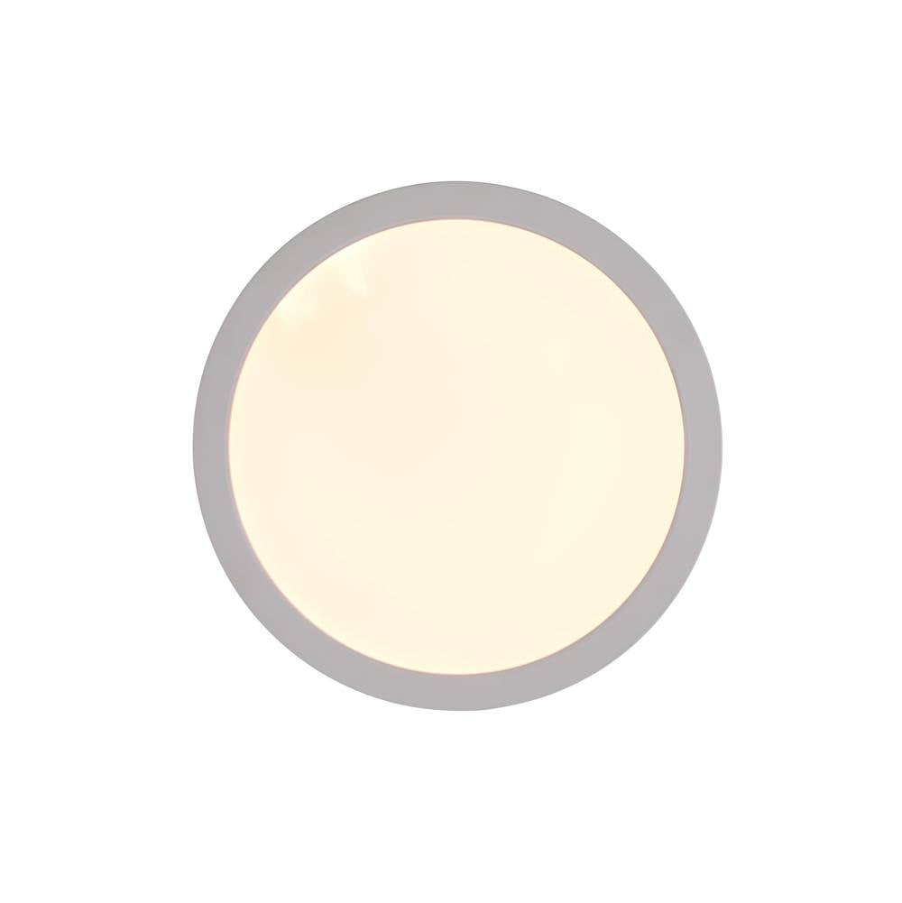 Craftmade Slim Line Ii 9'' Led Pancake Flushmount In Flat Black, 5cct Selectable 2700-5000k