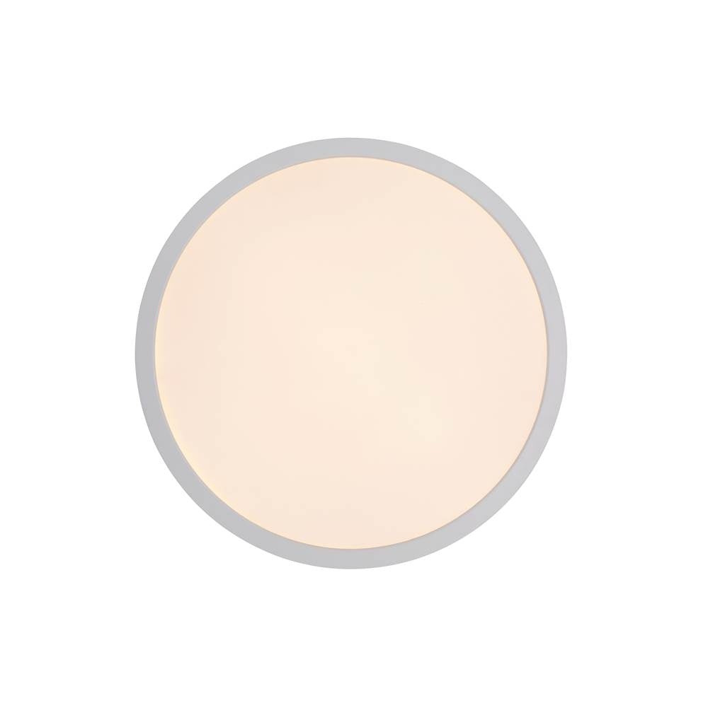 Craftmade X9412-W-LED-5CCT White Slim Line Ii 12'' Led Pancake Flushmount In White, 5cct Selectable 2700-5000k Image 2