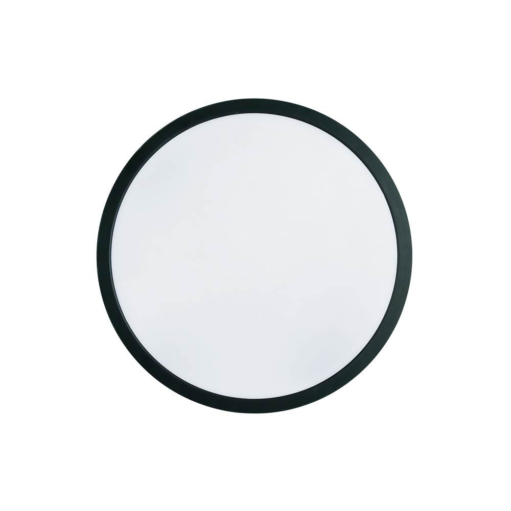 Craftmade X9415-FB-LED-5CCT Flat Black Slim Line Ii 15'' Led Pancake Flushmount In Flat Black, 5cct Selectable 2700-5000k Image 5