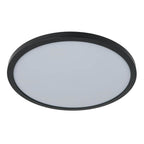 Craftmade X9415-FB-LED-5CCT Flat Black Slim Line Ii 15'' Led Pancake Flushmount In Flat Black, 5cct Selectable 2700-5000k Image 4