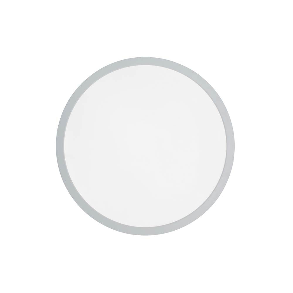 Craftmade Slim Line Ii 15'' Led Pancake Flushmount In Flat Black, 5cct Selectable 2700-5000k