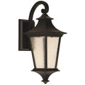 Craftmade Z1354-MN Midnight Argent Ii 1 Light Small Outdoor Wall Lantern In Midnight Image 1