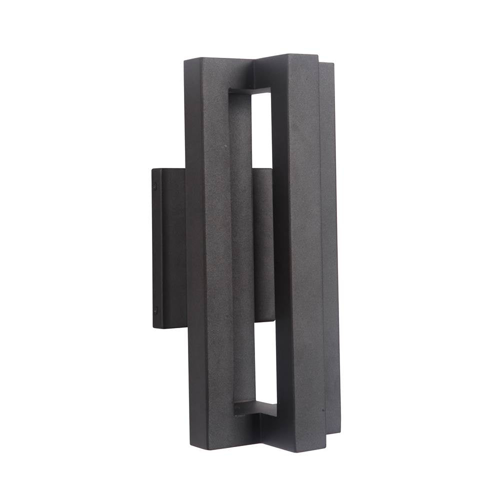 Craftmade Z1504-TB-LED Textured Black Kai 1 Light Small Led Outdoor Lantern In Textured Black Image 1