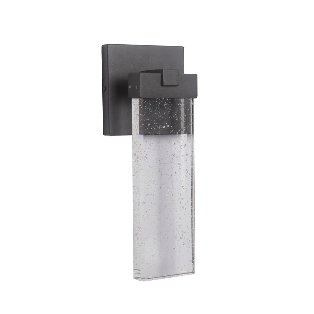 Craftmade Z1604-TB-LED Textured Black Aria 1 Light Small Led Outdoor Wall Lantern In Textured Black Image 1