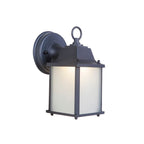 Craftmade  Coach Lights Cast 1 Light Small Led Outdoor Wall Lantern In Textured Black