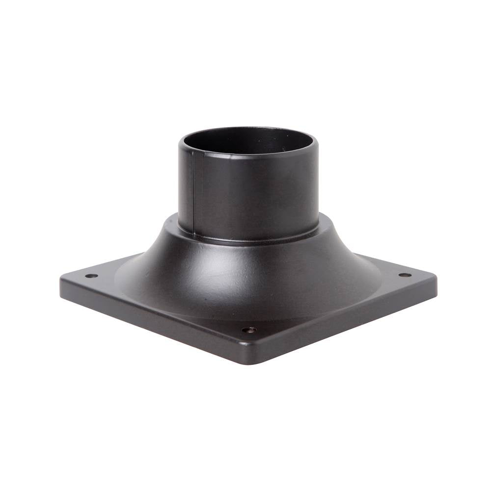 Craftmade  Post Adapter Base For 3'' Post Tops In Oiled Bronze Outdoor