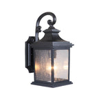 Craftmade Gentry 1 Light Small Outdoor Wall Lantern In Midnight