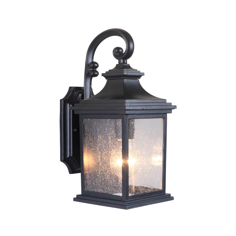 Craftmade Gentry 1 Light Small Outdoor Wall Lantern In Midnight