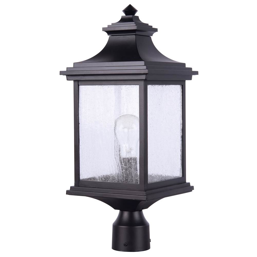 Craftmade Z3215-MN Midnight Gentry 1 Light Outdoor Post Mount In Midnight Image 1