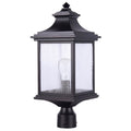 Craftmade Z3215-MN Midnight Gentry 1 Light Outdoor Post Mount In Midnight Image 1