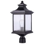 Craftmade Z3215-MN Midnight Gentry 1 Light Outdoor Post Mount In Midnight Image 1