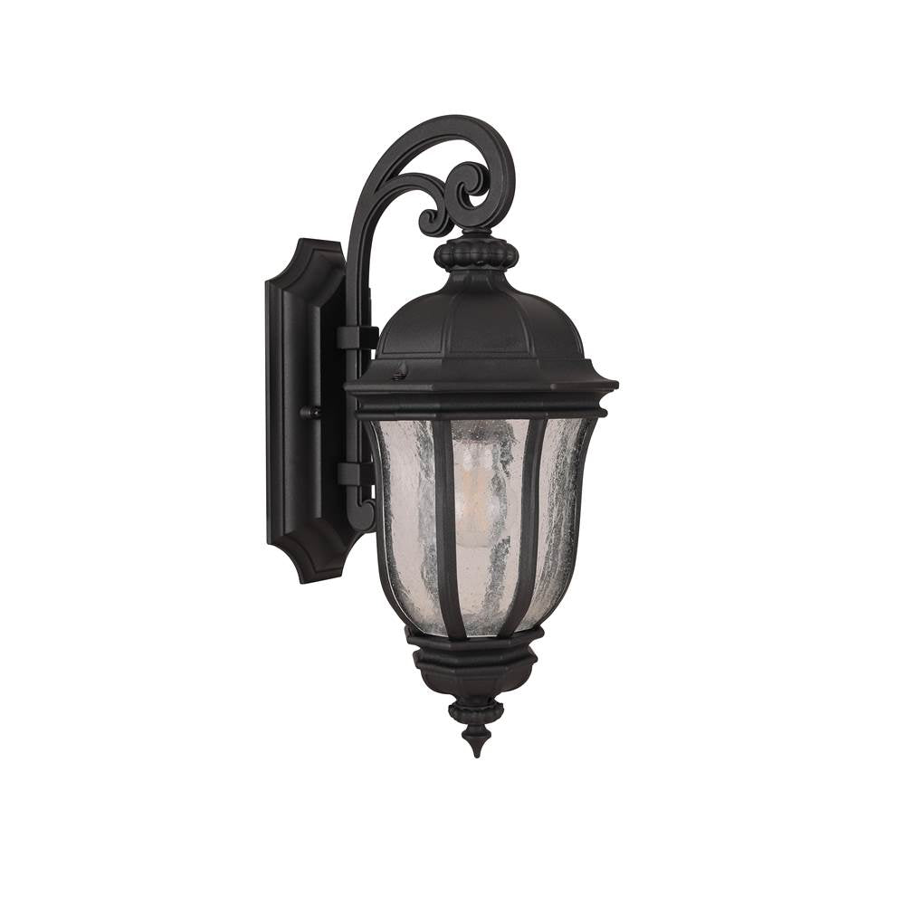 Craftmade Z3304-TB Textured Black Harper 1 Light Small Outdoor Wall Lantern In Textured Black Image 7