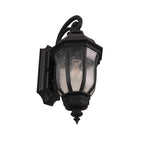 Craftmade Z3304-TB Textured Black Harper 1 Light Small Outdoor Wall Lantern In Textured Black Image 4