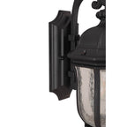 Craftmade Z3304-TB Textured Black Harper 1 Light Small Outdoor Wall Lantern In Textured Black Image 3
