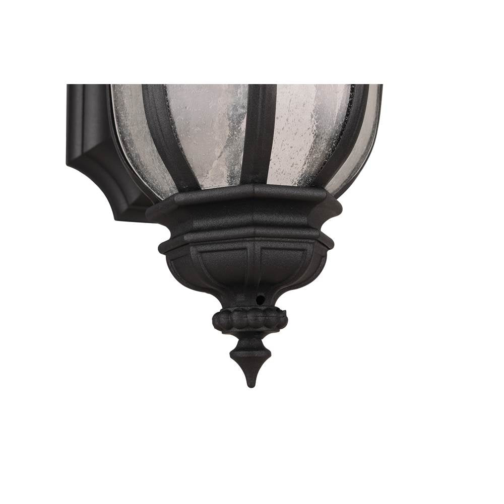 Craftmade Z3304-TB Textured Black Harper 1 Light Small Outdoor Wall Lantern In Textured Black Image 2