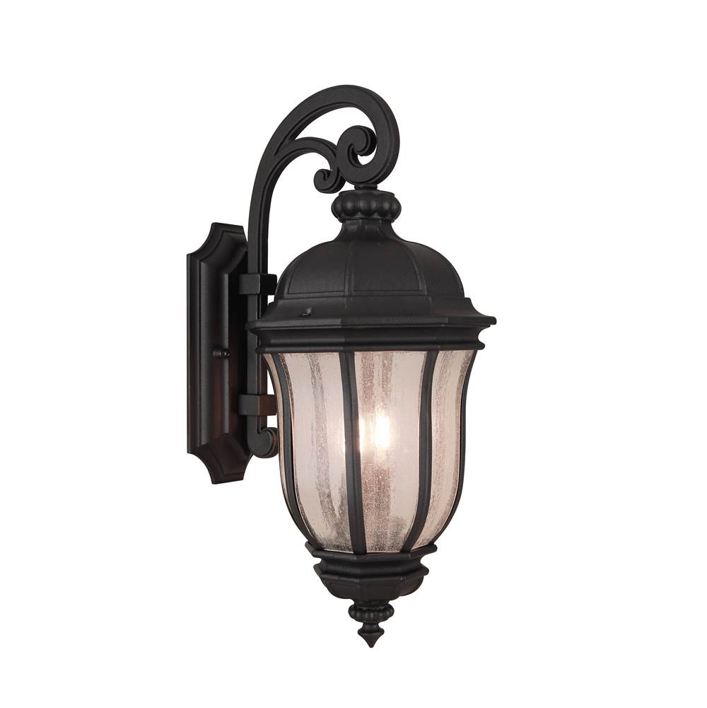 Craftmade Z3314-TB Textured Black Harper 2 Light Medium Outdoor Wall Lantern In Textured Black Image 6