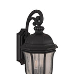 Craftmade Z3314-TB Textured Black Harper 2 Light Medium Outdoor Wall Lantern In Textured Black Image 2