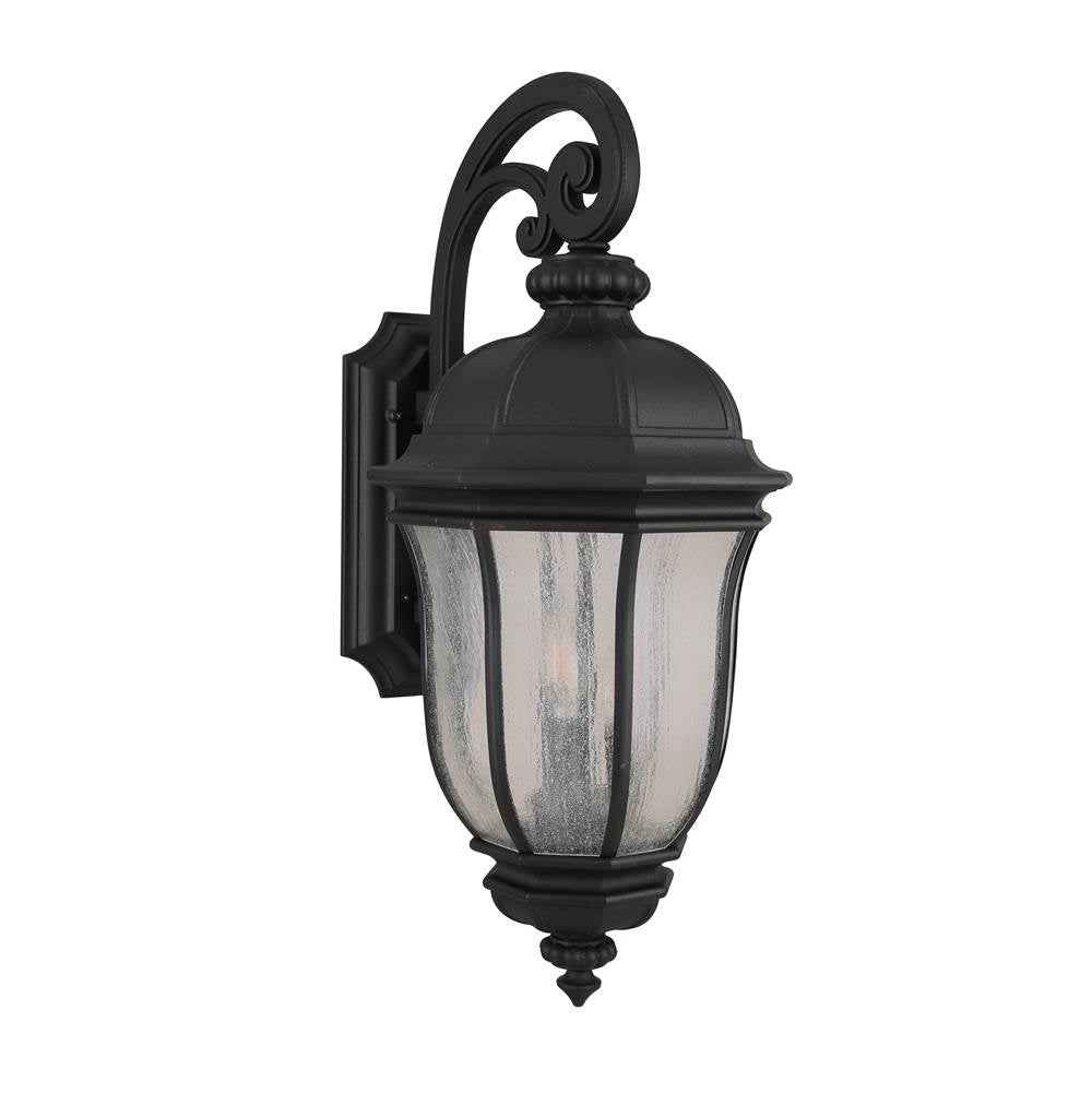 Craftmade Z3324-TB Textured Black Harper 3 Light Large Outdoor Wall Lantern In Textured Black Image 1