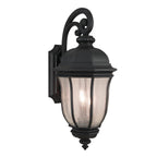 Craftmade Harper 3 Light Large Outdoor Wall Lantern In Textured Black