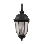 Craftmade Z3324-TB Textured Black Harper 3 Light Large Outdoor Wall Lantern In Textured Black Image 9