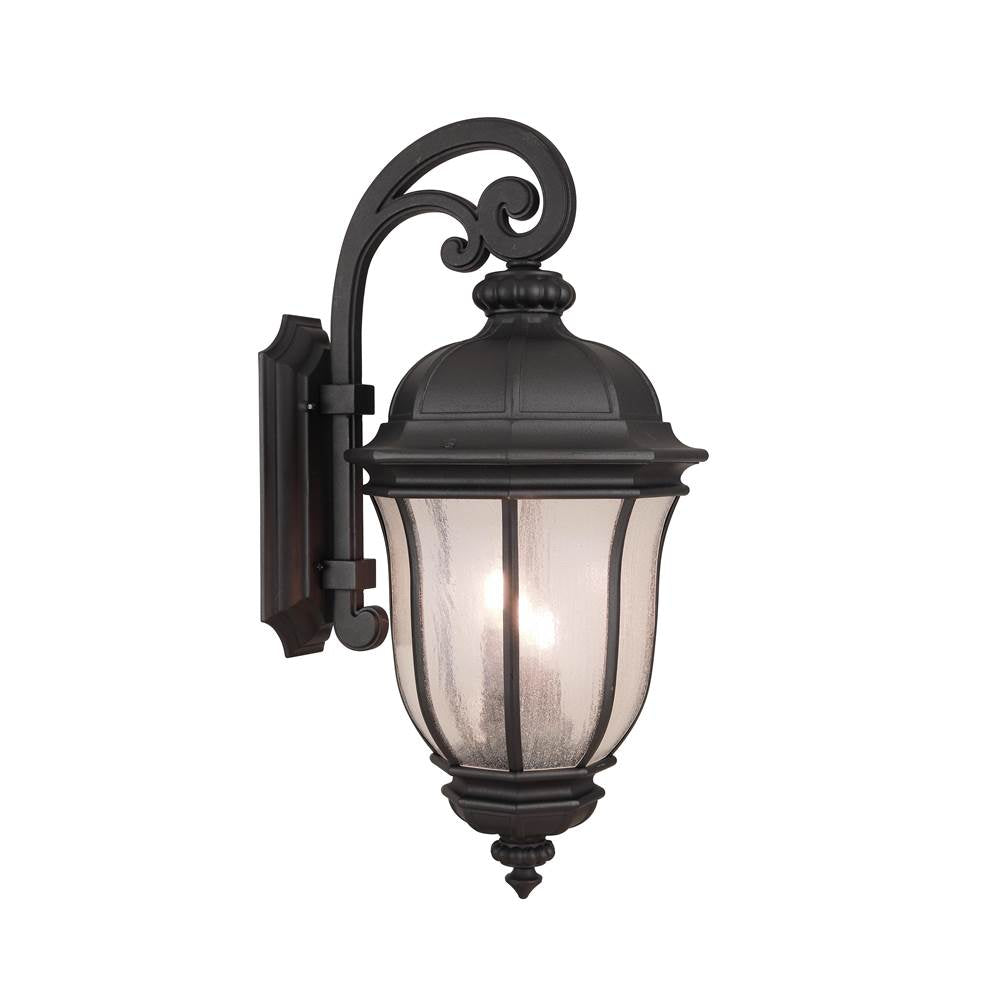 Craftmade Z3324-TB Textured Black Harper 3 Light Large Outdoor Wall Lantern In Textured Black Image 7