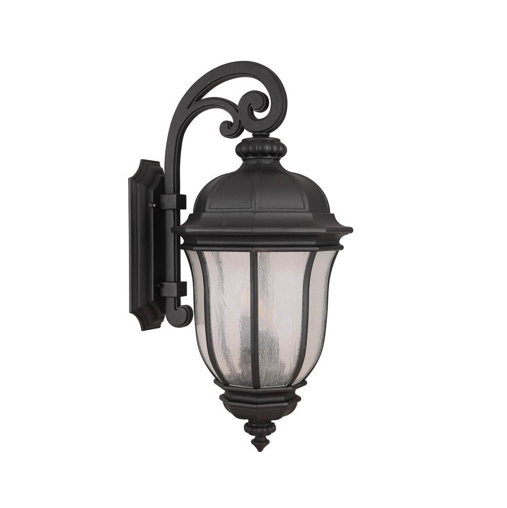 Craftmade Z3324-TB Textured Black Harper 3 Light Large Outdoor Wall Lantern In Textured Black Image 6
