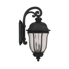 Craftmade Z3324-TB Textured Black Harper 3 Light Large Outdoor Wall Lantern In Textured Black Image 5