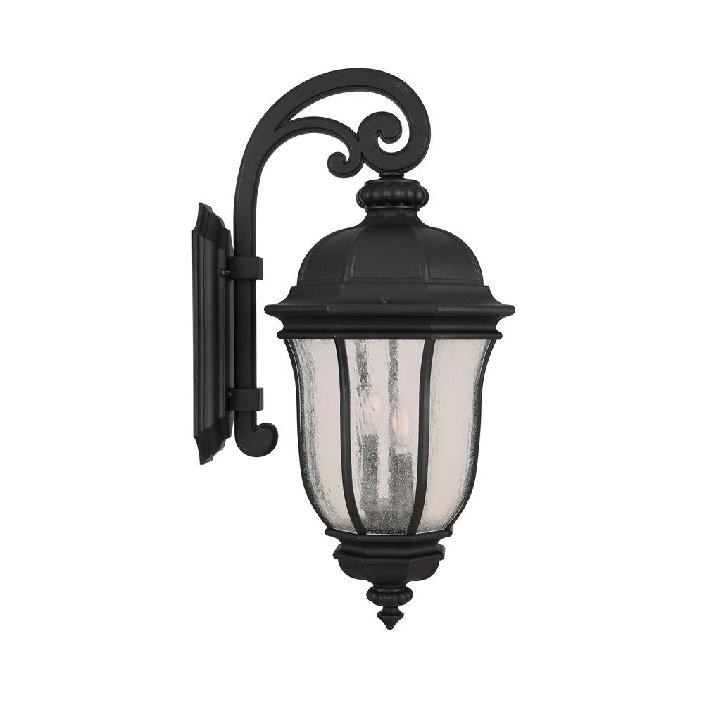 Craftmade Z3324-TB Textured Black Harper 3 Light Large Outdoor Wall Lantern In Textured Black Image 5