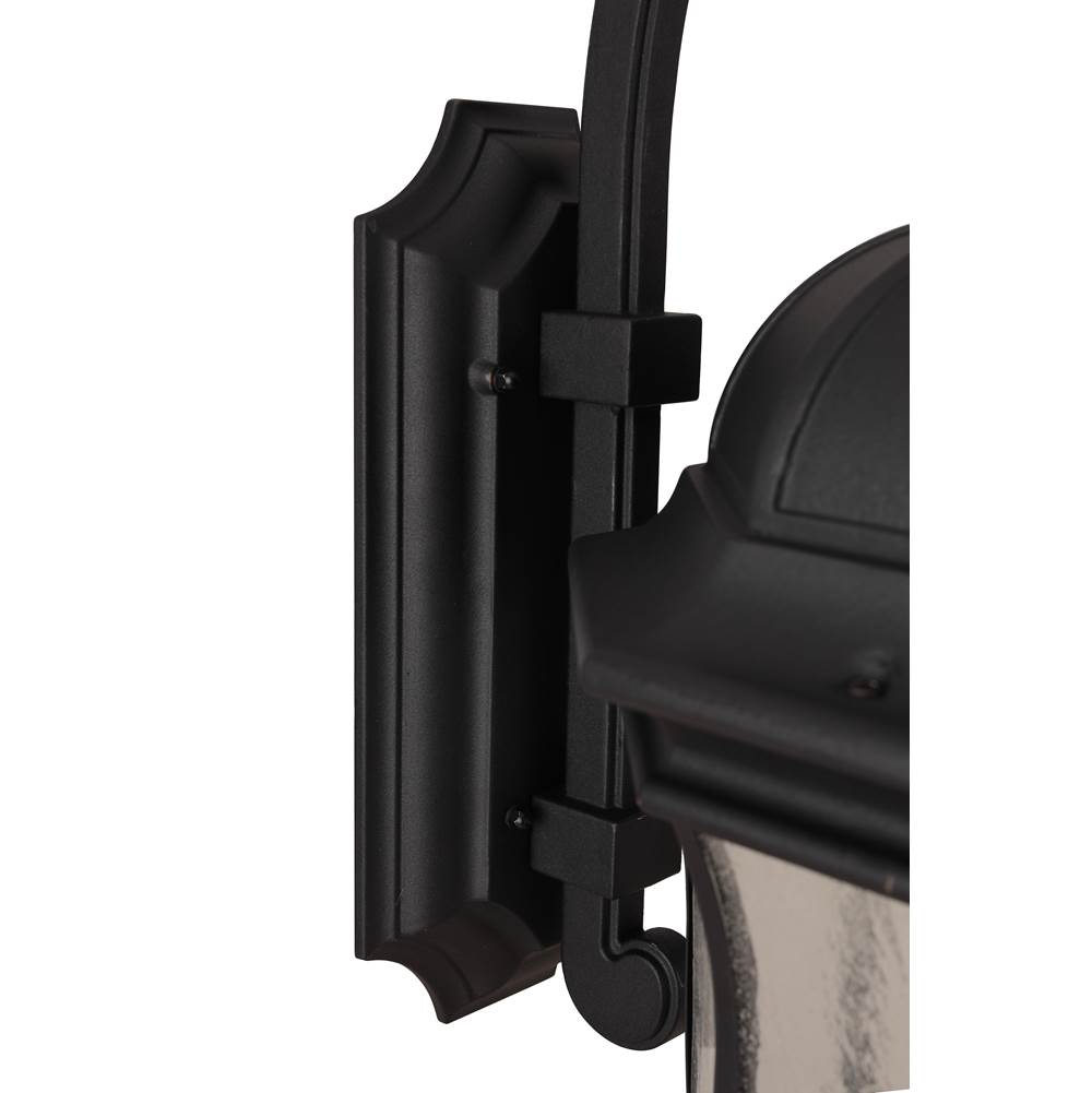 Craftmade Z3324-TB Textured Black Harper 3 Light Large Outdoor Wall Lantern In Textured Black Image 3