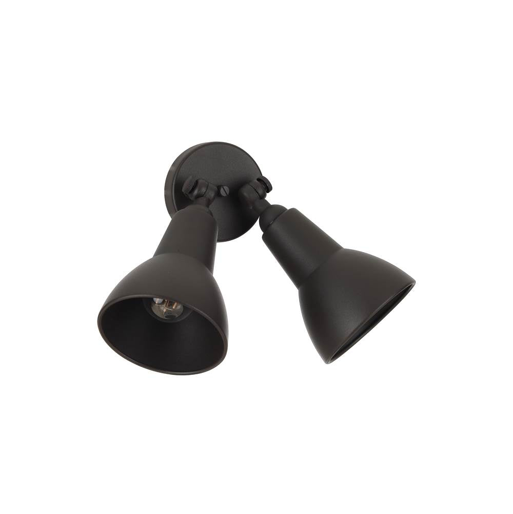 Craftmade Z402-DTZ Dark Textured Bronze 2 Light Directional Bullet In Dark Textured Bronze Image 9