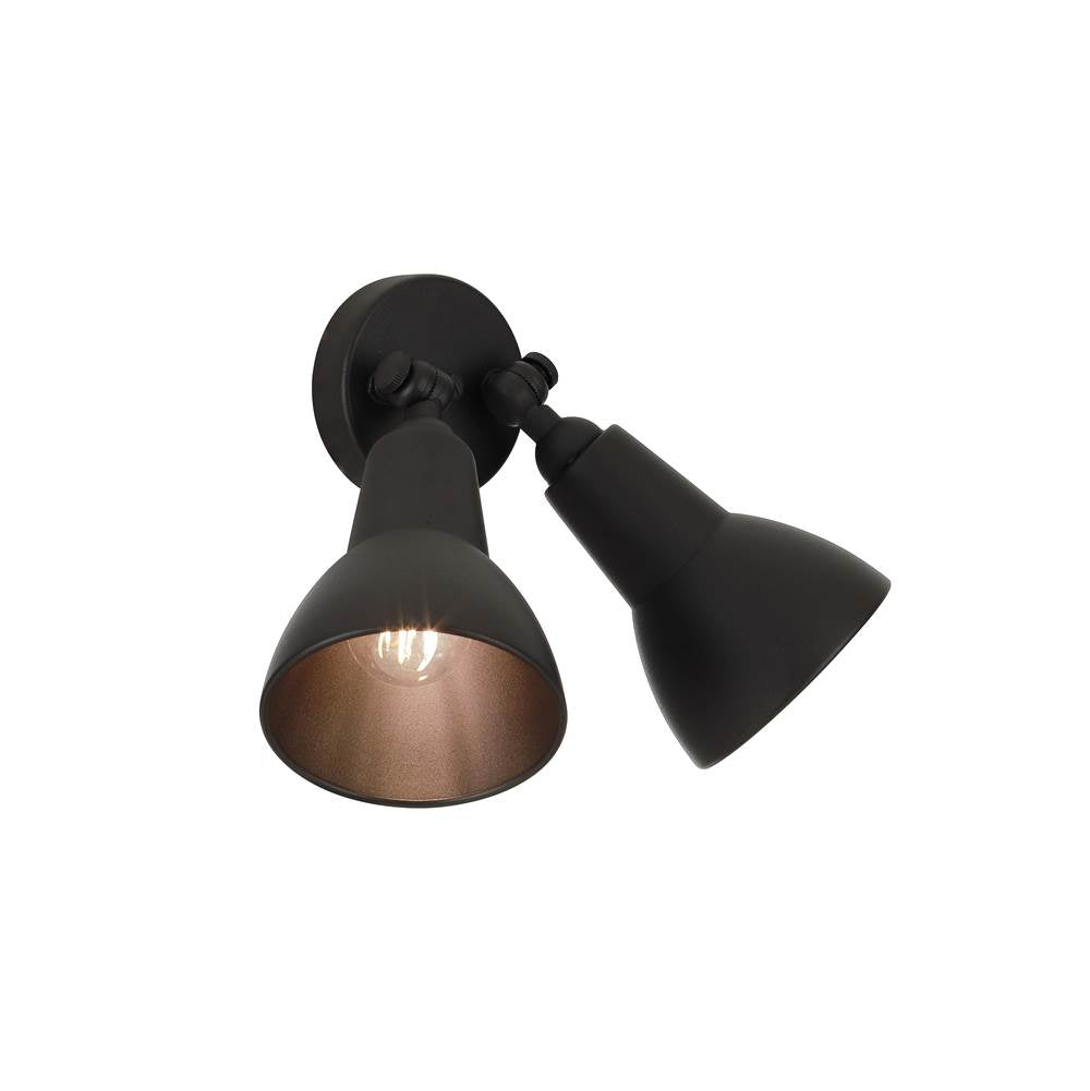 Craftmade Z402-DTZ Dark Textured Bronze 2 Light Directional Bullet In Dark Textured Bronze Image 7