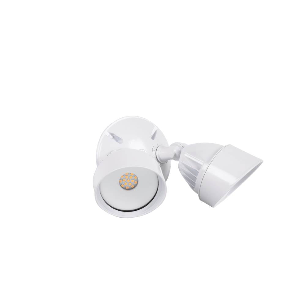 Craftmade Z422-W-LED White 2 Light Outdoor Led Flood In White Image 1