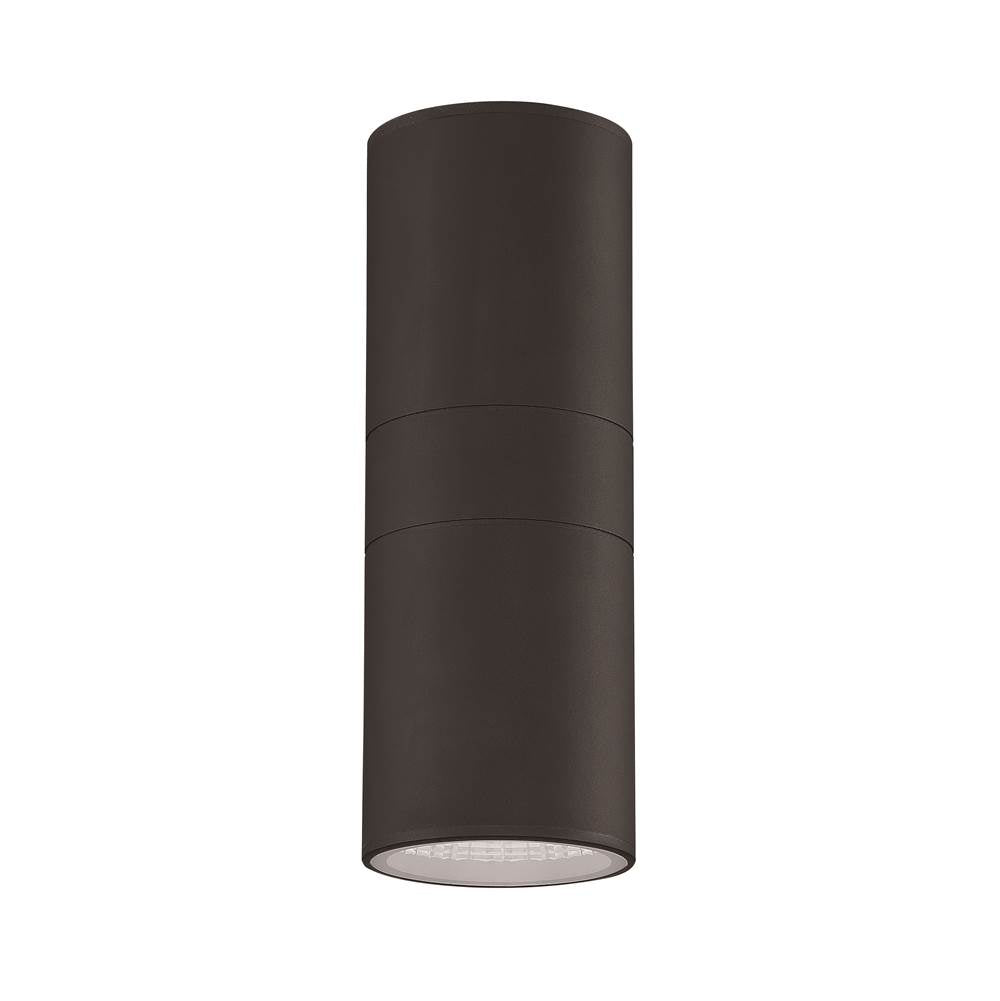 Craftmade ZA2120-TB-LED Textured Black Pillar 1 Light Up/down Outdoor Led Wall Lantern In Textured Black Image 3