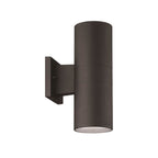 Craftmade ZA2120-TB-LED Textured Black Pillar 1 Light Up/down Outdoor Led Wall Lantern In Textured Black Image 2