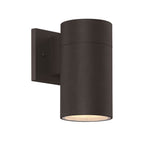 Craftmade ZA2124-TB-LED Textured Black Pillar 1 Light Outdoor Led Wall Lantern In Textured Black Image 1